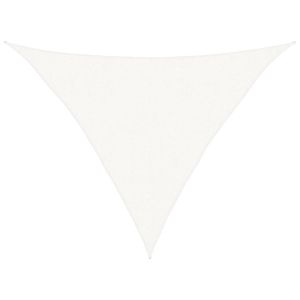 vidaXL toldo de vela blanco hdpe 160 g/m² 2,5x2,5x3,5 m
