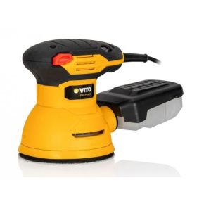 Lixadeira excêntrica orbital 125mm 230v-300w vitopropower coletor de pó de