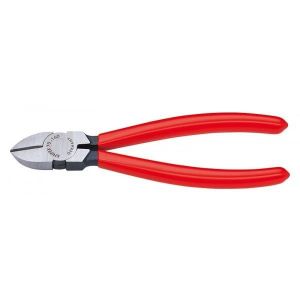 Alicate de corte bainha knipex PVC160 - vermelho - proteção elétrica - torn