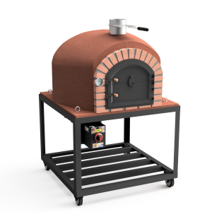 Movelar - forno a lenha modelo gran canária (bordéus - 386 x 80 x 80 cm)