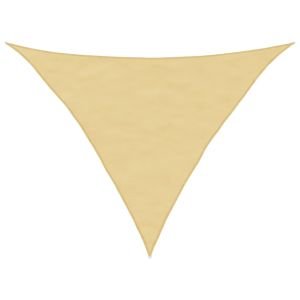 vidaXL toldo de vela poliéster oxford 100% arena 5x5x6 m