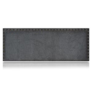 Cabeceros dafne tapizado nido antimanchas gris 130x55 de sonnomattress