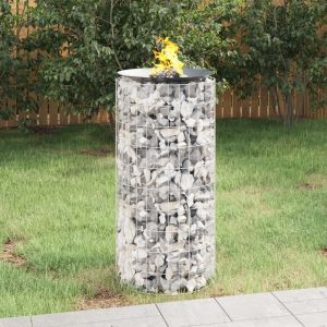 Braseira gabião ø 50 cm ferro galvanizado