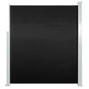 vidaXL toldo lateral de jardín o terraza 160x300 cm negro