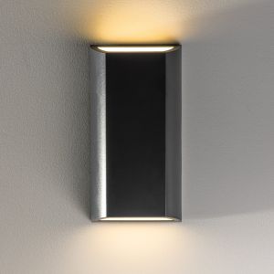 Aplique LED retangular para exterior cinza escuro cgc wilma