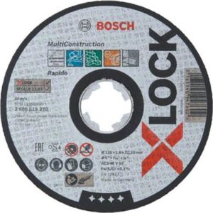 Disco de corte - Bosch - 125 mm - x-lock - mistura especial para lixar - me