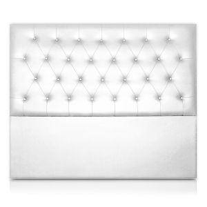 Cabeceros afrodita tapizado polipiel blanco 115x120 de sonnomattress