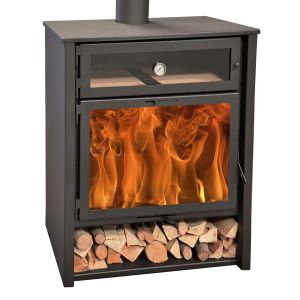 Forno fogão a lenha modelo Zeux Forno 11 kw