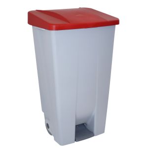 Recipiente seletivo denox 120l vermelho - 510x425x875