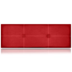 Cabeceros poseidón tapizado polipiel rojo 210x50 de sonnomattress