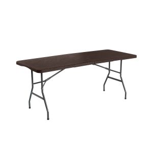 Mesa dobrável 180cm de catering retangular thinia home