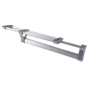 Emuca varão trombone extraível para roupeiro, , anodizado mate, alumínio