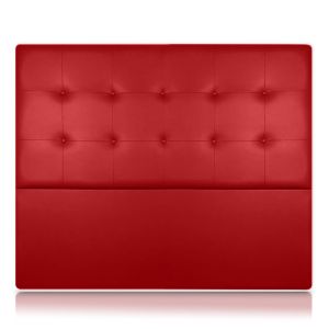 Cabeceros atenea tapizado polipiel rojo 170x120 de sonnomattress