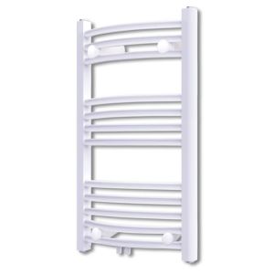 vidaXL radiador toallero de baño con rieles curvados 500 x 764 mm