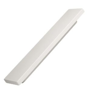 Puxador 128 mm branco fosco pintado, lote de 24