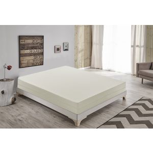 Colchão de espuma hr 150x200 altura 14 cm ortopédico capa removível