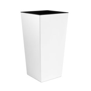 Vaso prosperplast zanvic urbi branco 26,6l - plástico 27x27x50 cm