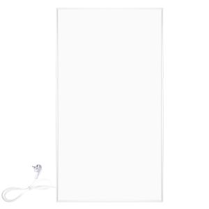 Painel de calor infravermelho para parede 800w 60x120cm branco