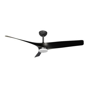 Ventilador níger dc preto 22w 3 lâminas ajustáveis