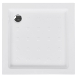 Base de duche 80 x 80 x 7 cm branco esteli