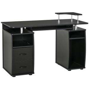 Mesa para computador melamina 120x55x85 cm Homcom, escritório - secretárias