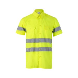 Camisa velilla mc av l amarelo fluorescente