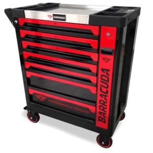 Barracuda tools carrinho de oficina cuda max xxl 8 gavetas com 6 ferramenta