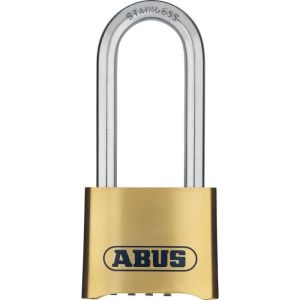 Cadeado combinado - abus - 180ib/50hb63 b/dfnli - corpo em latão forjado -