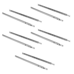 Corrediças de altura 17 mm para gavetas