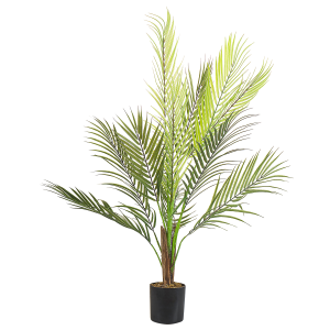 Planta artificial areca palm verde