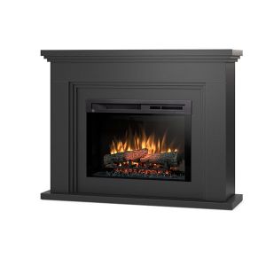 Ardila - lareira eléctrica de chão LED de instalação livre - preto - 26'