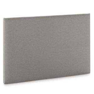 Cabeceira de cama aura  cinza claro 90x60 cm