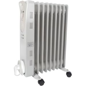 Radiador a óleo - perel - 2000 w - fluido de transferência de calor - verti