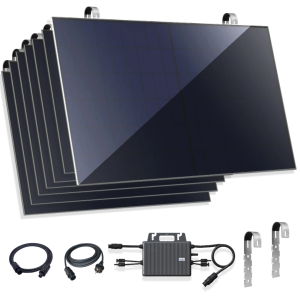 Robinsun®️ kit solar plug & play varanda 2.640wp 6 painéis bifaciais