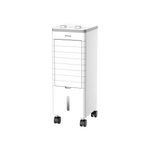 Climatizador evaporativo compacto com persianas rebatíveis
