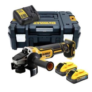 Rebarbadora - Dewalt dcg405h2t - 18v xr ø125mm - sem fio - bateria