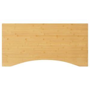 vidaXL tablero de escritorio de bambú 100x50x4 cm