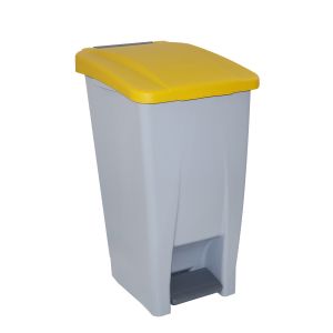 Recipiente seletivo denox 60l amarelo - 490x380x700