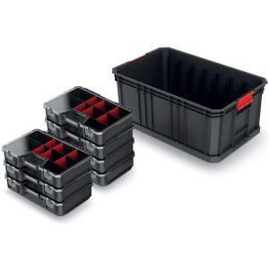 Cesta de ferramentas kistenberg toolbox 20r - 32,9x52x21 cm modular