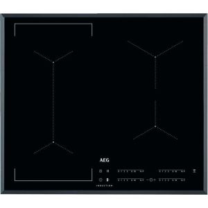 Placa de indução AEG ike64441fb - 4 zonas de cozimento - função bridge - pr