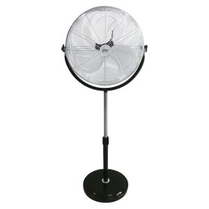 Ventilador de pé 120w 50cm base redonda edm 33939