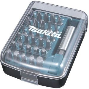 Caixa de bits Makita 30 bits + porta-bits magnético - d-34936