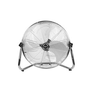 Ventilador industrial de suelo. Color negro 120w aspas: ø50x58cm