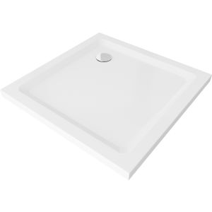 Base de duche antiderrapante 90x90cm, branco