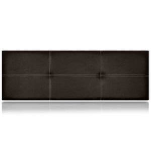 Cabeceros poseidón tapizado polipiel marron 145x50 de sonnomattress