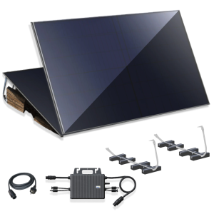 Robinsun®️ kit solar plug & play plano-20º 880wp 2 painéis bifaciais