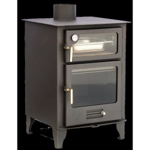 Joima - salamandra a lenha modelo azuer forno 8 kw