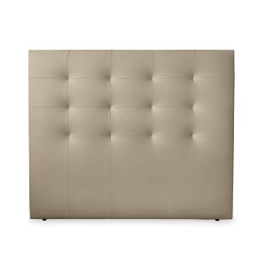 Cabecero bari polipiel, 115x120, beige, cama 105 cm