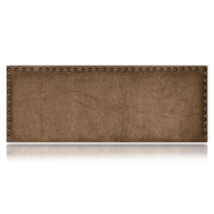 Cabeceros dafne tapizado nido antimanchas choco 160x55 de sonnomattress