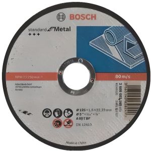 Disco de corte Bosch - padrão - metal - 125x1,6 mm